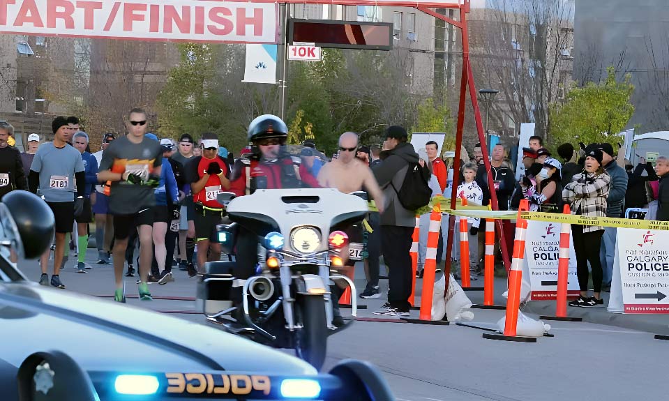 Calgary Police Half Marathon